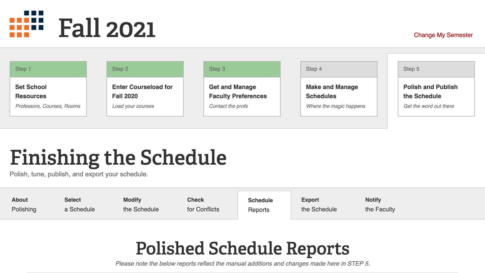 Software to Create College Class Schedules - ofCourse Scheduling