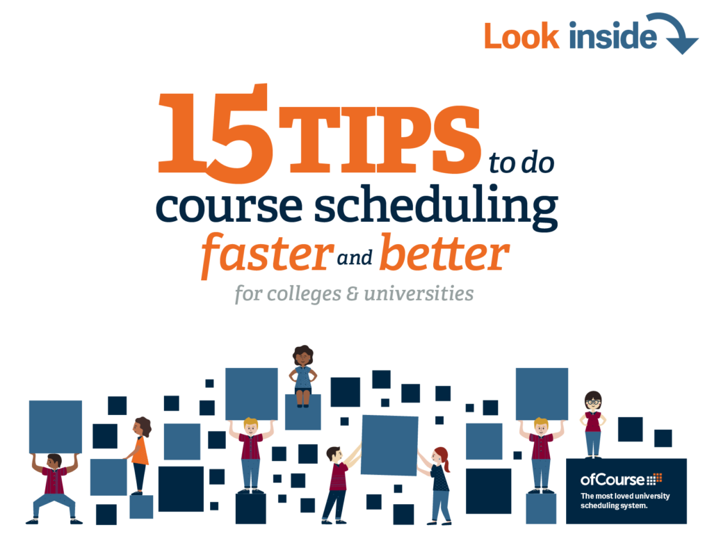 eBook Cover Page - Course Scheduling
